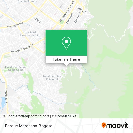 Parque Maracana map