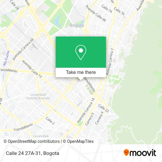 Calle 24 27A-31 map