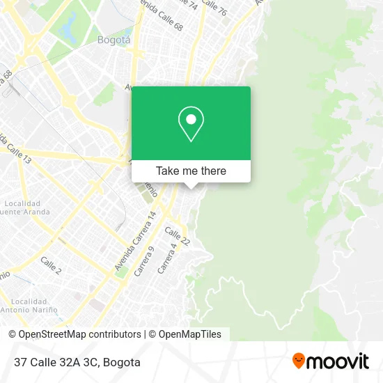 37 Calle 32A 3C map