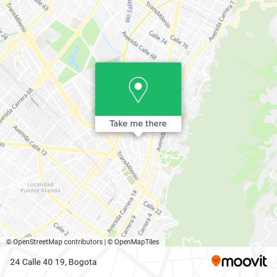 24 Calle 40 19 map