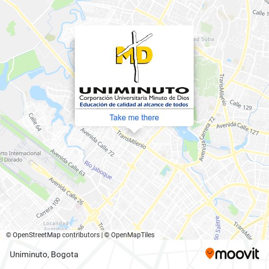 Uniminuto map