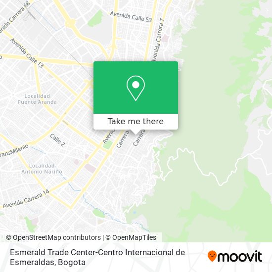 Esmerald Trade Center-Centro Internacional de Esmeraldas map