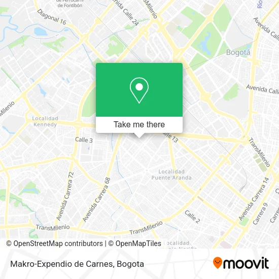 Mapa de Makro-Expendio de Carnes