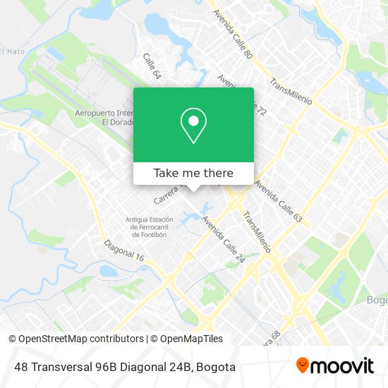 48 Transversal 96B Diagonal 24B map
