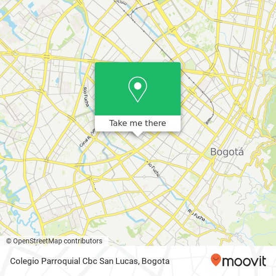 Colegio Parroquial Cbc San Lucas map