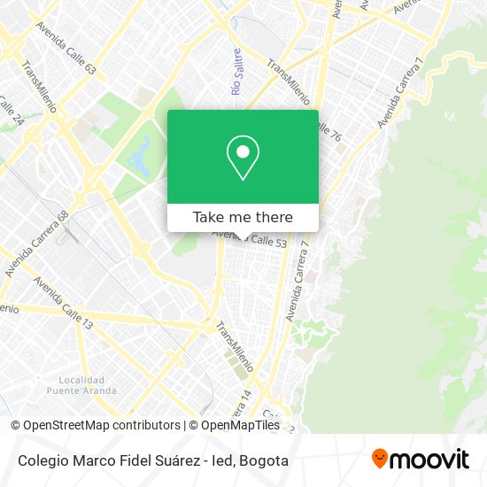 Colegio Marco Fidel Suárez - Ied map