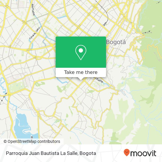 Parroquia Juan Bautista La Salle map