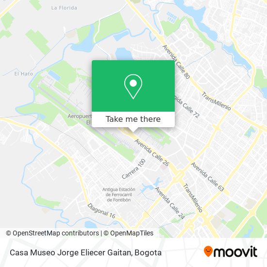 Casa Museo Jorge Eliecer Gaitan map