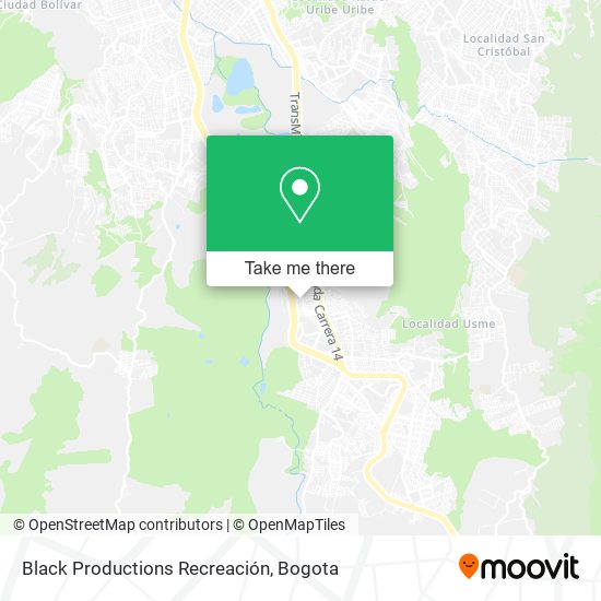 Black Productions Recreación map