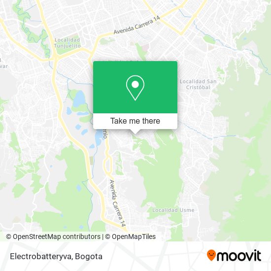 Mapa de Electrobatteryva