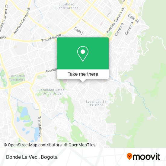 Donde La Veci map