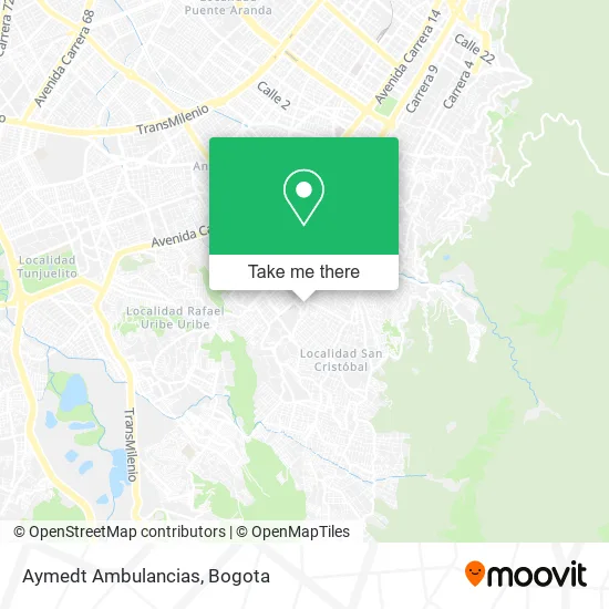 Aymedt Ambulancias map