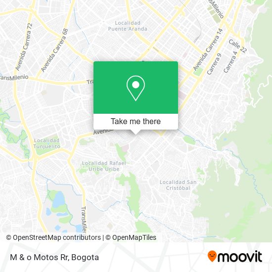 M & o Motos Rr map