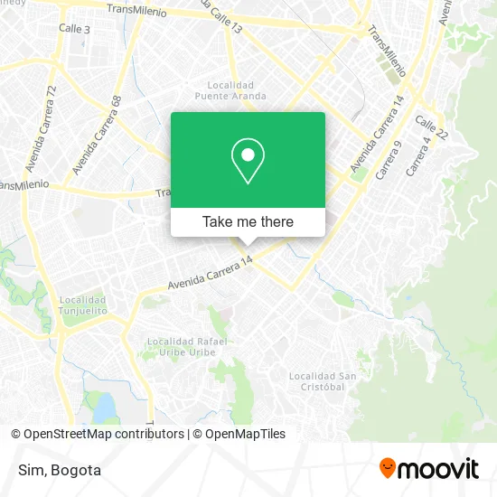 Mapa de Sim