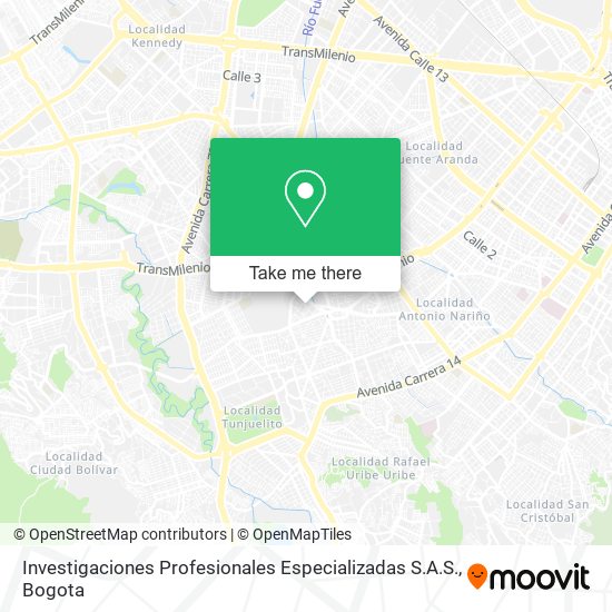 Investigaciones Profesionales Especializadas S.A.S. map