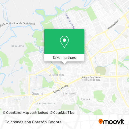 Mapa de Colchones con Corazón