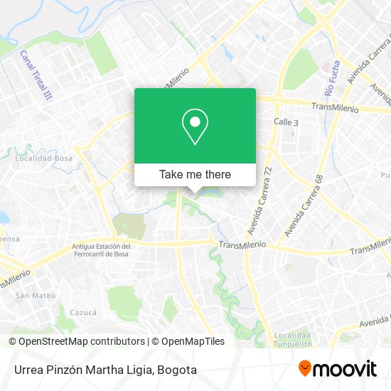 Urrea Pinzón Martha Ligia map