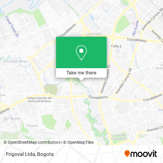 Frigoval Ltda map