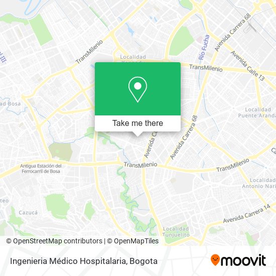 Ingenieria Médico Hospitalaria map