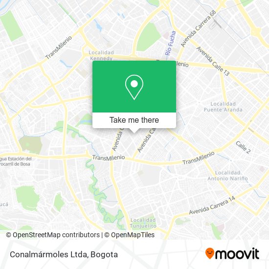 Conalmármoles Ltda map