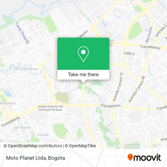 Moto Planet Ltda map