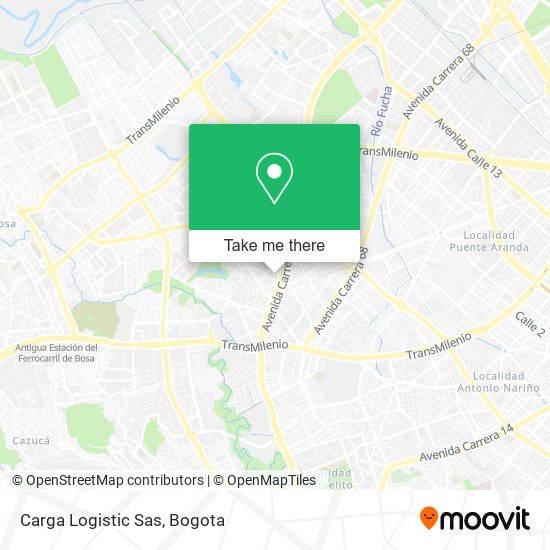 Carga Logistic Sas map