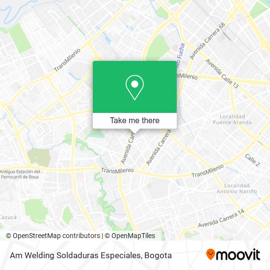 Am Welding Soldaduras Especiales map