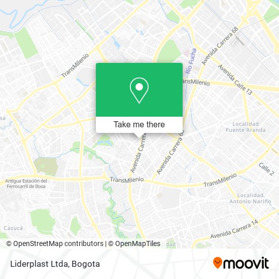 Liderplast Ltda map