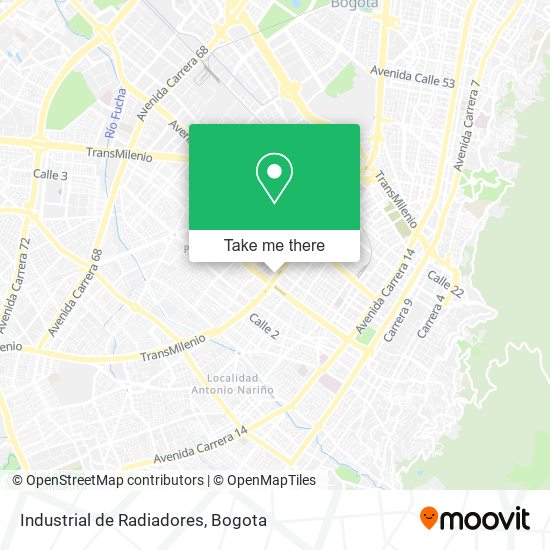 Industrial de Radiadores map