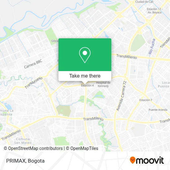 PRIMAX map