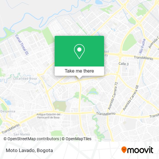 Moto Lavado map