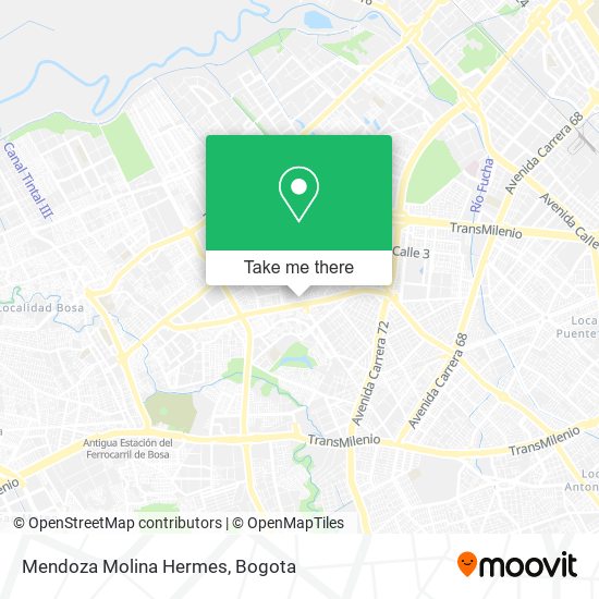 Mapa de Mendoza Molina Hermes