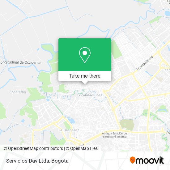 Servicios Dav Ltda map