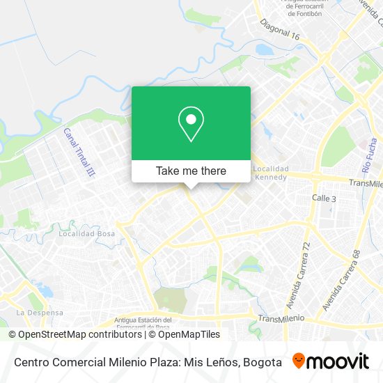 Centro Comercial Milenio Plaza: Mis Leños map