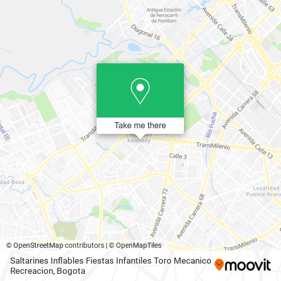 Saltarines Inflables Fiestas Infantiles Toro Mecanico Recreacion map