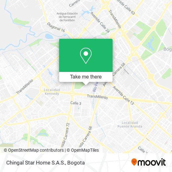 Chingal Star Home S.A.S. map