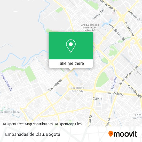 Empanadas de Clau map