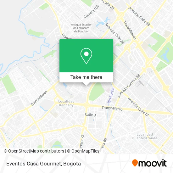 Eventos Casa Gourmet map