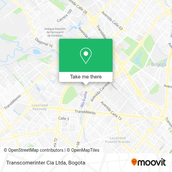 Transcomerinter Cia Ltda map
