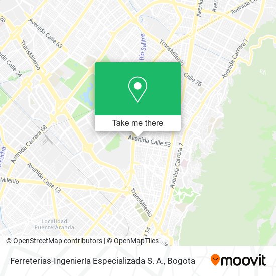 Ferreterias-Ingeniería Especializada S. A. map