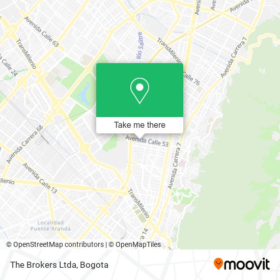 Mapa de The Brokers Ltda