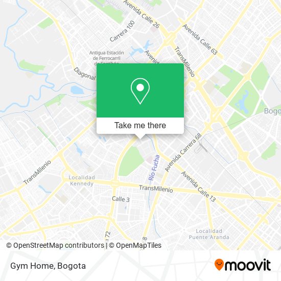 Gym Home map