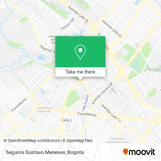 Seguros Gustavo Meneses map