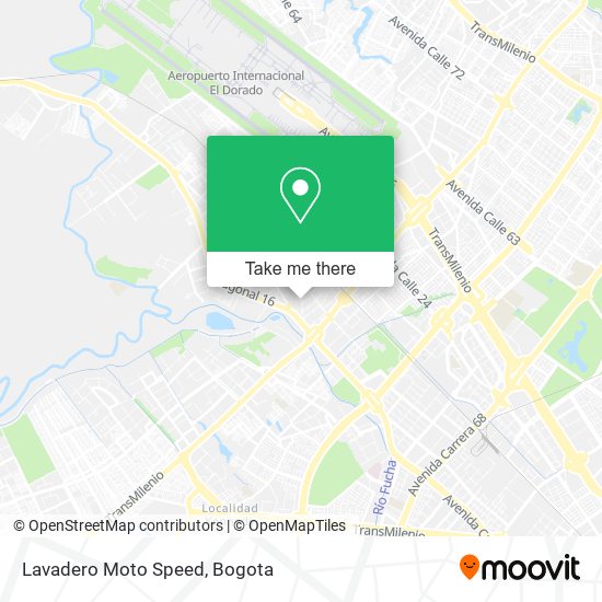 Lavadero Moto Speed map