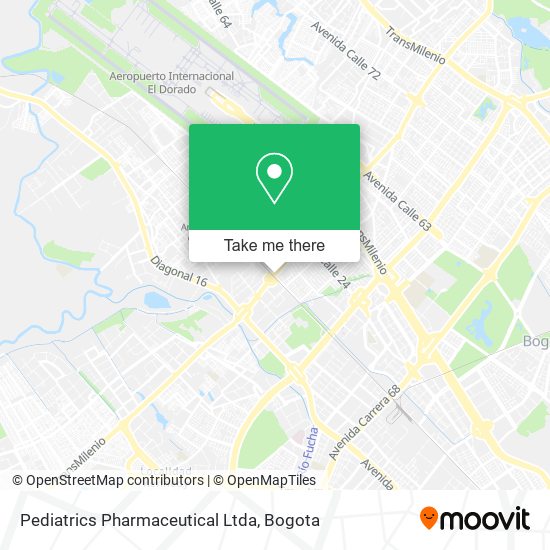 Pediatrics Pharmaceutical Ltda map