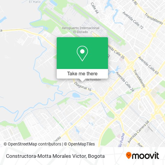 Constructora-Motta Morales Victor map