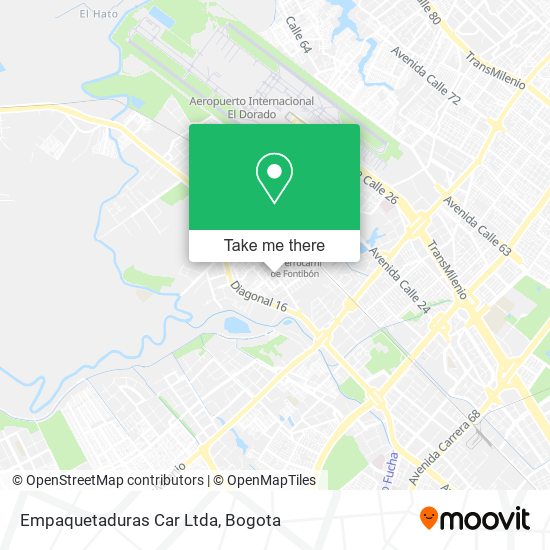 Mapa de Empaquetaduras Car Ltda