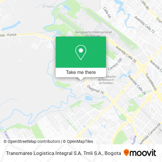 Mapa de Transmares Logistica Integral S.A. Tmli S.A.