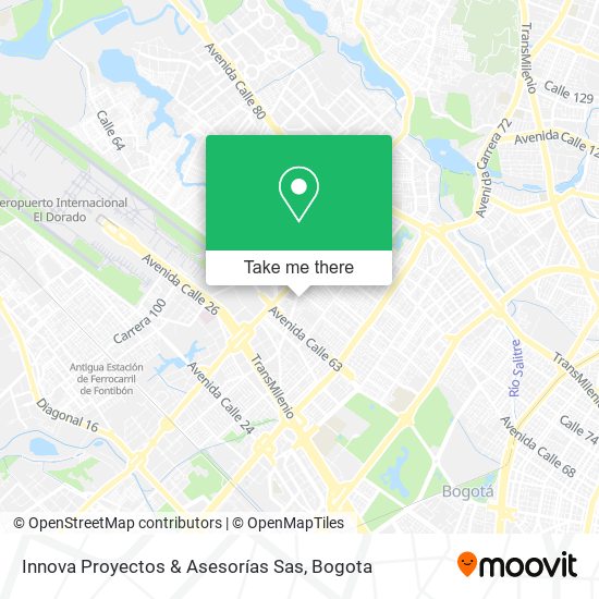 Innova Proyectos & Asesorías Sas map