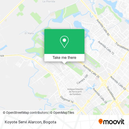 Koyote Servi Alarcon map